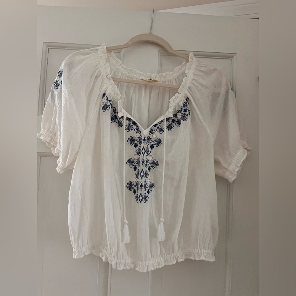 Lucky Brand peasant top